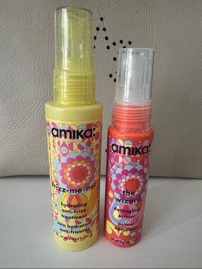 Amika Hydrating Anti-Frizz and Detangling Primer Set